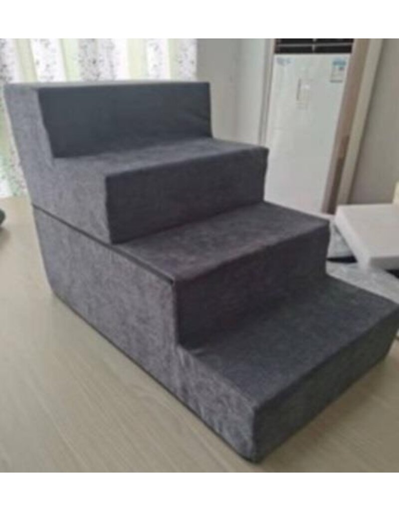 Arlee Pet Products Arlee Memory Foam Pet Steps Gray