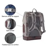 Kurgo Kurgo Rucksack Gray 12.5X9x18.5In