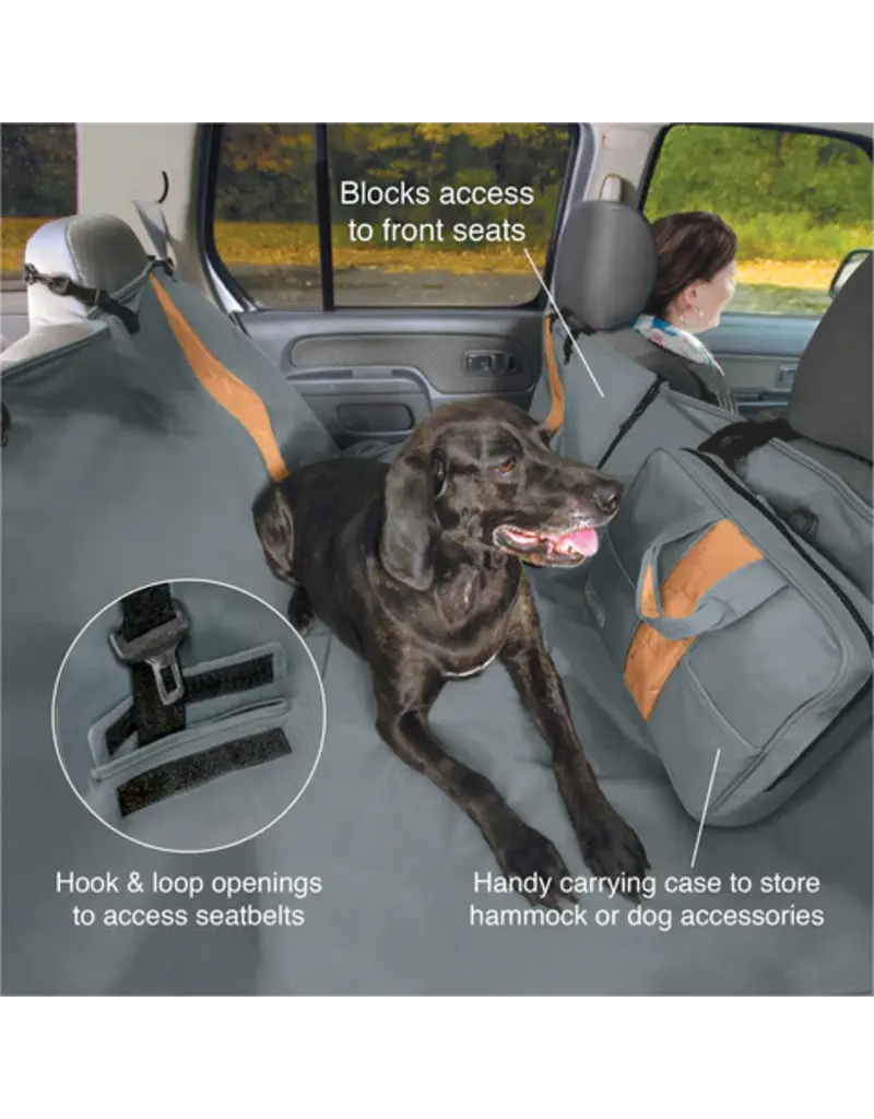 Kurgo Kurgo Rover Car Hammock Cover Charcoal
