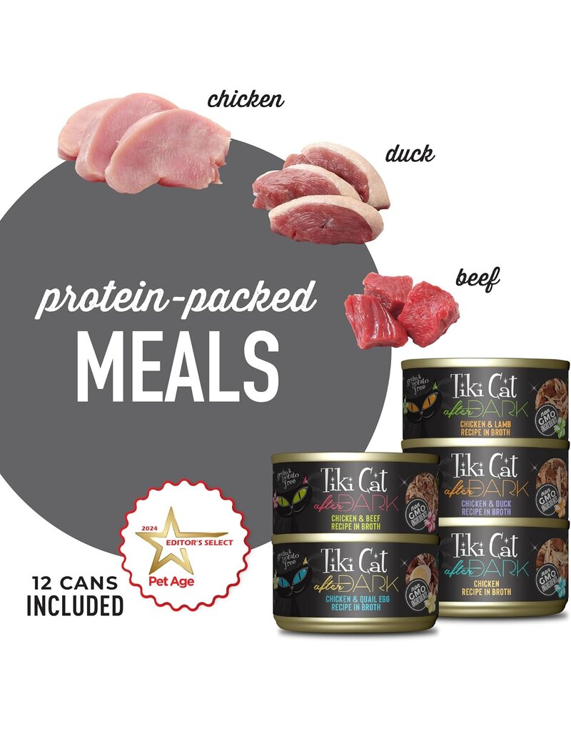 Tiki Pet Tiki Pet After Dark Cat Food Variety Pk 2.8Oz