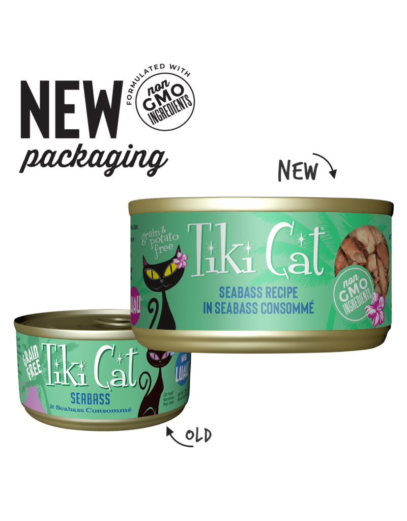 Tiki Pet Tiki Cat Seabass Consommé 2.8Oz can