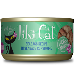 Tiki Pet Tiki Cat Seabass Consommé 2.8Oz can