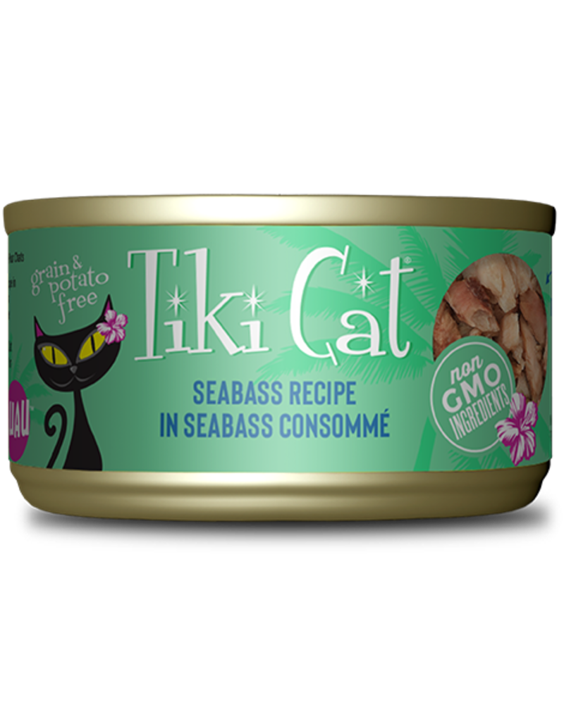 Tiki Pet Tiki Cat Seabass Consommé 2.8Oz can