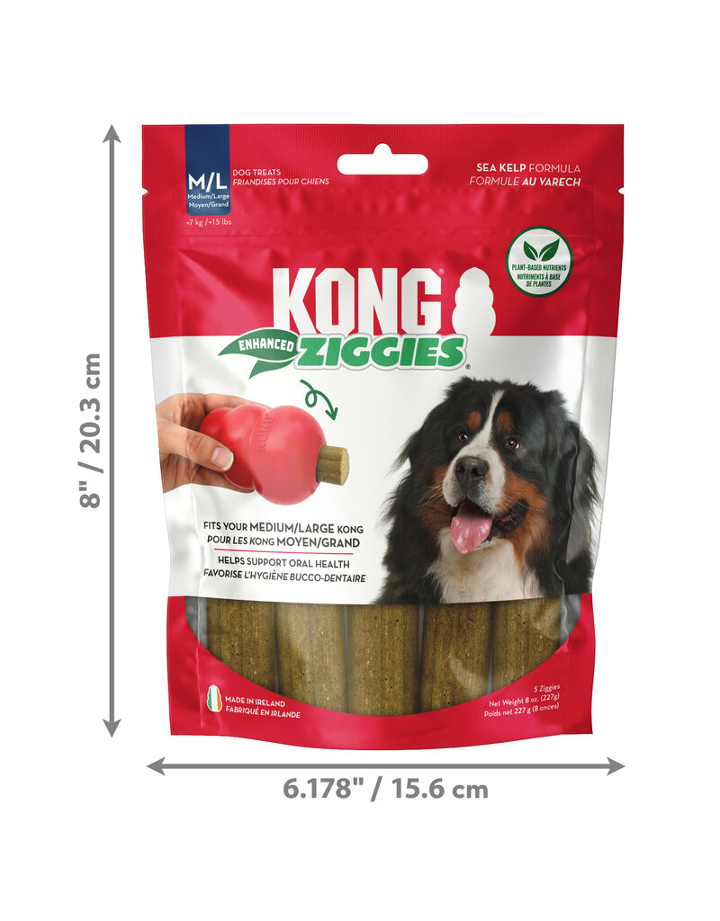 Kong Company Kong Ziggies Enhanced Dog Treats