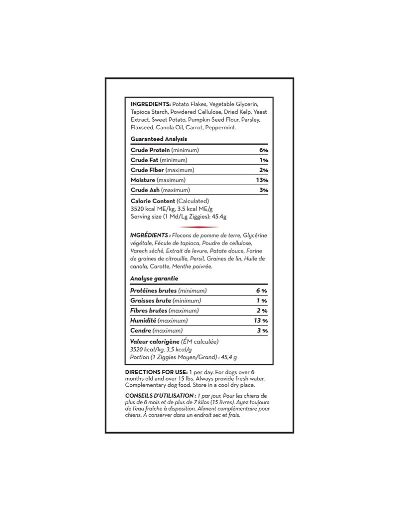 Kong Company Kong Ziggies Enhanced Dog Treats