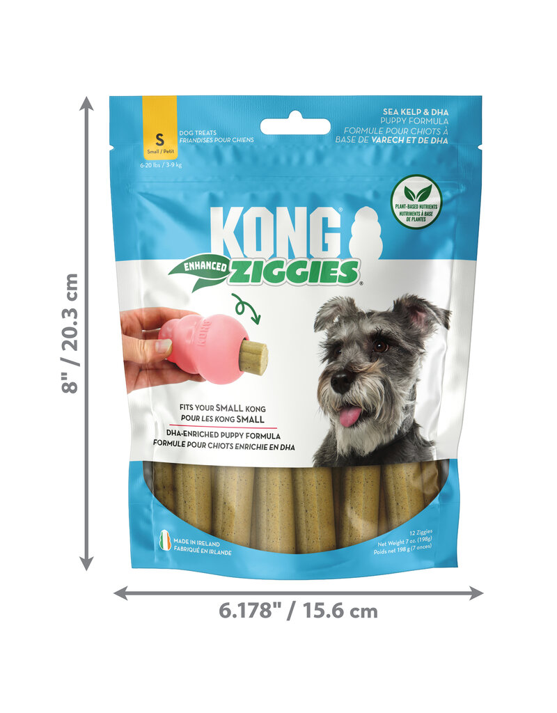 Kong Company Kong Ziggies Enhanced Puppy Treats