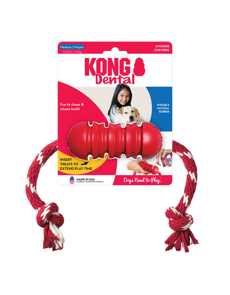 Kong Company Kong Dental with Rope