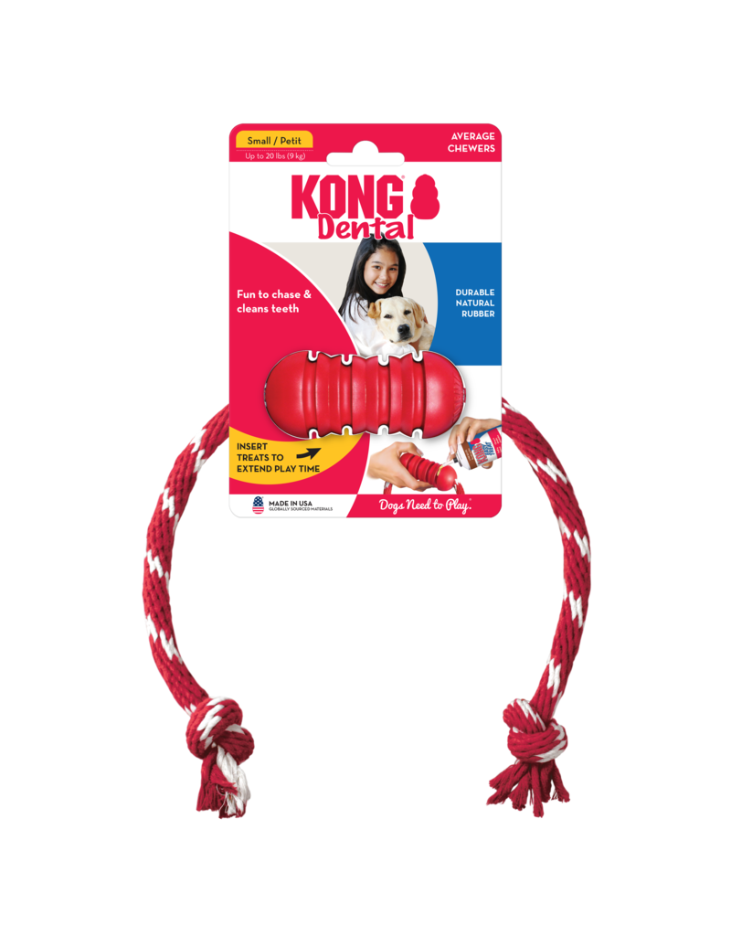 Kong Company Kong Dental with Rope