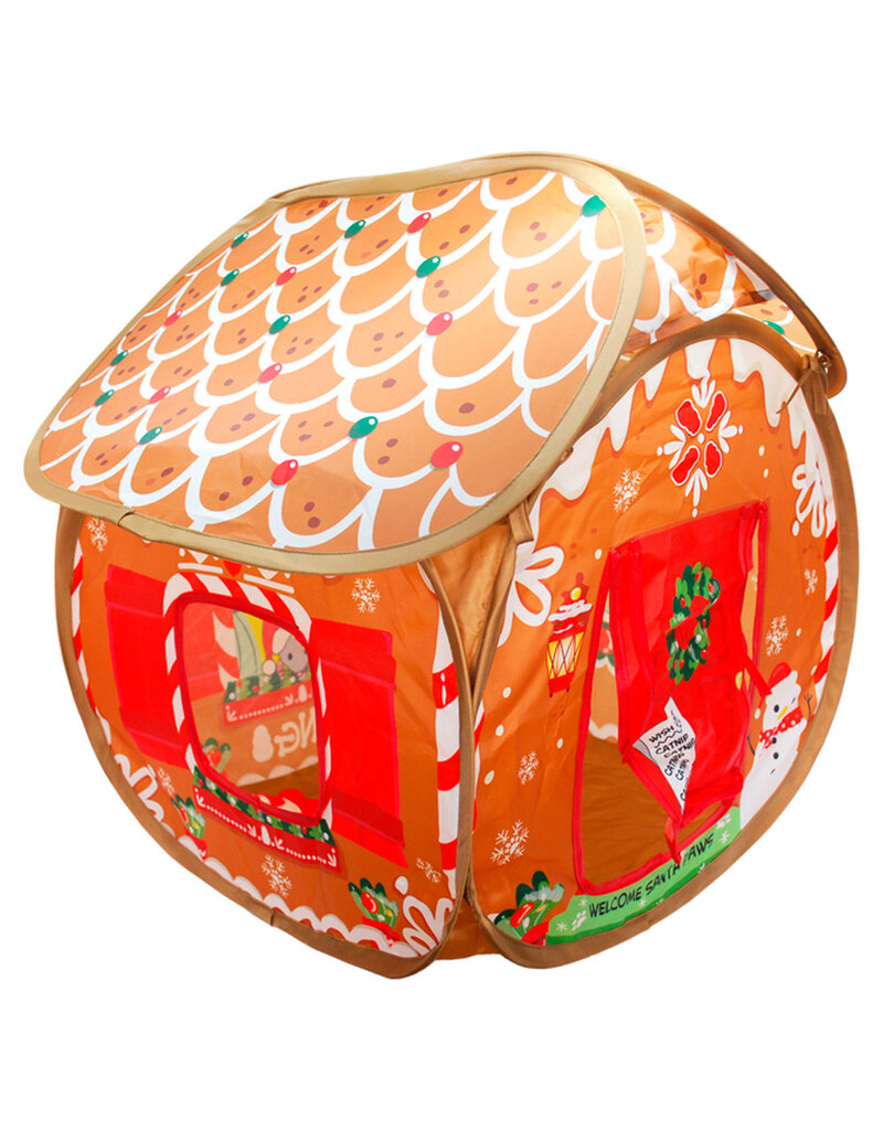 Kong Company Kong Holiday Gingerbread Bungalow Cat Toy