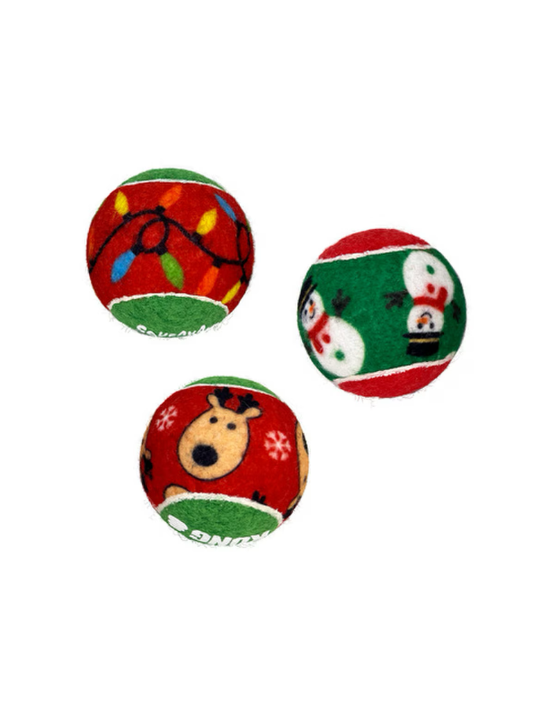 Kong Company Kong Holiday Squeakair Balls Med 6pk
