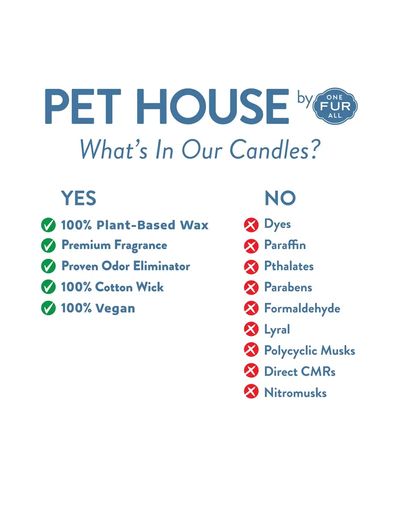 Pet House by One Fur All Pets Pet House Top Seller Scented Candles