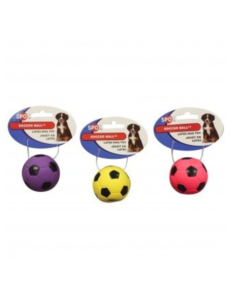 Ethical Pet Spot Latex Soccer Ball Dog Toy