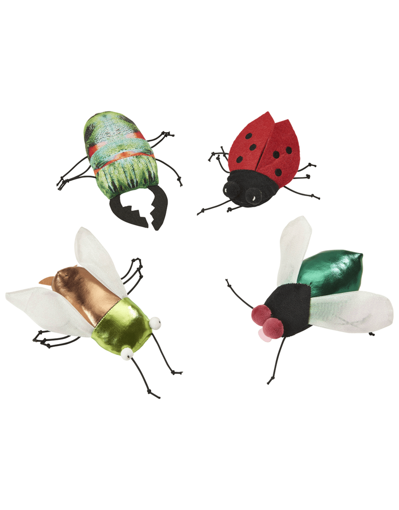 Ethical Pet Insects Asst Cat Toys 5 In