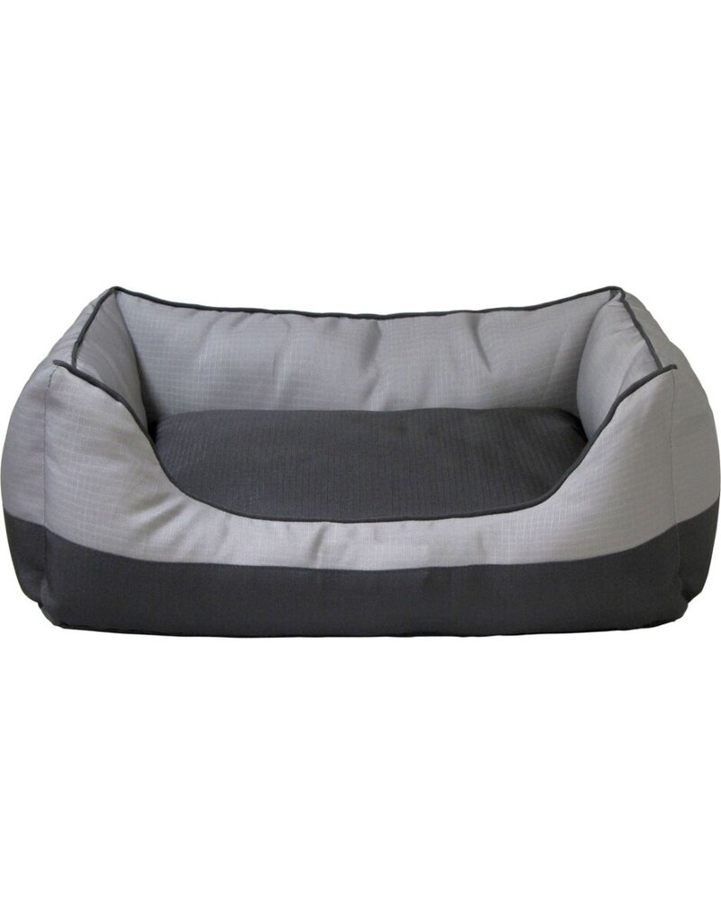Ethical Pet Spot Two Tone Plush Bed Gray/Blk