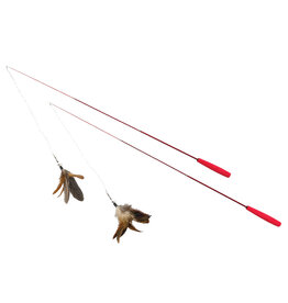 Ethical Pet Spot Telescoping Teaser Wand Assorted 15-36 In