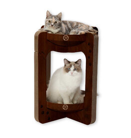 Necoichi Necoicho Cat Scratcher Tower Cherry