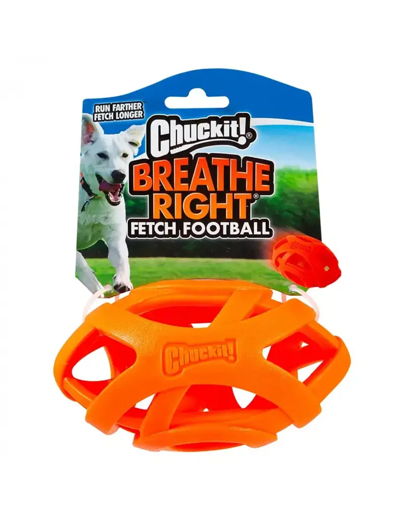 Chuck It! Chuckit Breathe Right Football Dog Toy