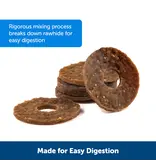 Petsafe Busy Buddy Natural Rawhide Rings Peanut Butter 16pk