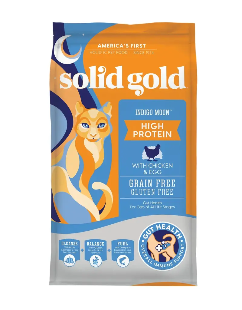 Solid Gold Solid Gold Indigo Moon with Chicken & Egg Dry Cat Food