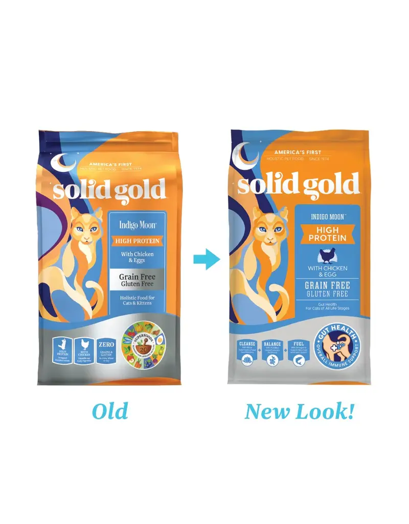 Solid Gold Solid Gold Indigo Moon with Chicken & Egg Dry Cat Food