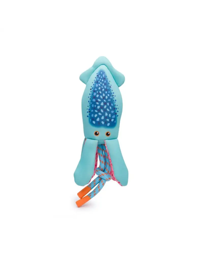 Fab Dog FabDog Floatie Squid Dog Toy