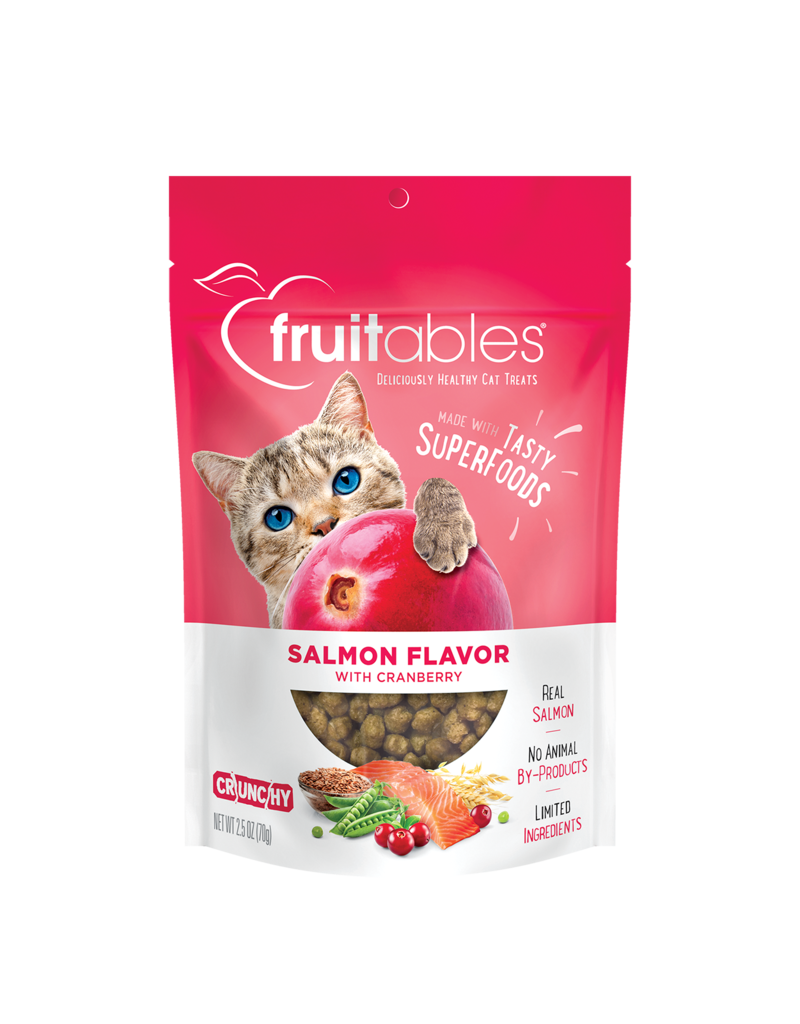 Fruitables Fruitables Cat Treats Salmon/ Cranberry 2.5 Oz