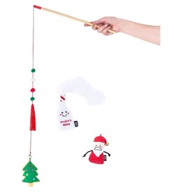 Zippy Paws ZippyClaws Holiday Zipstick Santa, Milk & cookies