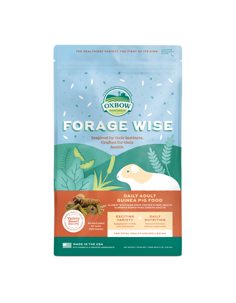 Oxbow Oxbow Forage Wise Adult Guinea Pig Food 4 Lb