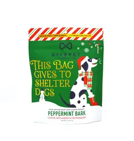 Give Pet GivePet Holiday Peppermint Bark Dog Treat 6 Oz
