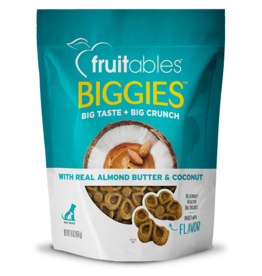 Fruitables Fruitables Biggie Dog Treats Almond Butter/ Coconut 16 Oz