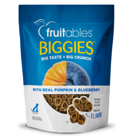 Fruitables Fruitables Biggie Dog Treats Pumpkin & Blueberry 16 Oz