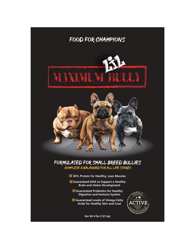 Maximum Bully Maximum Lil Bully Dog Food Beef/Pork