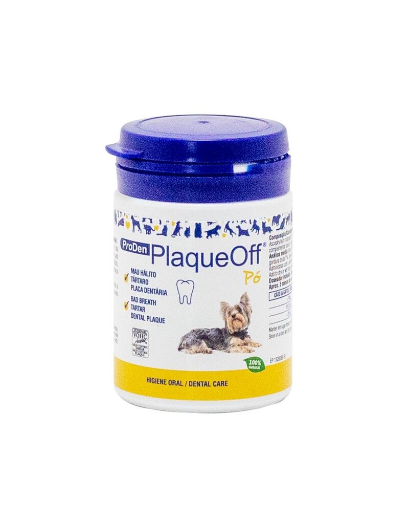 Plaque Off PlaqueOff Dental Powder Dogs 60 Gram Jar