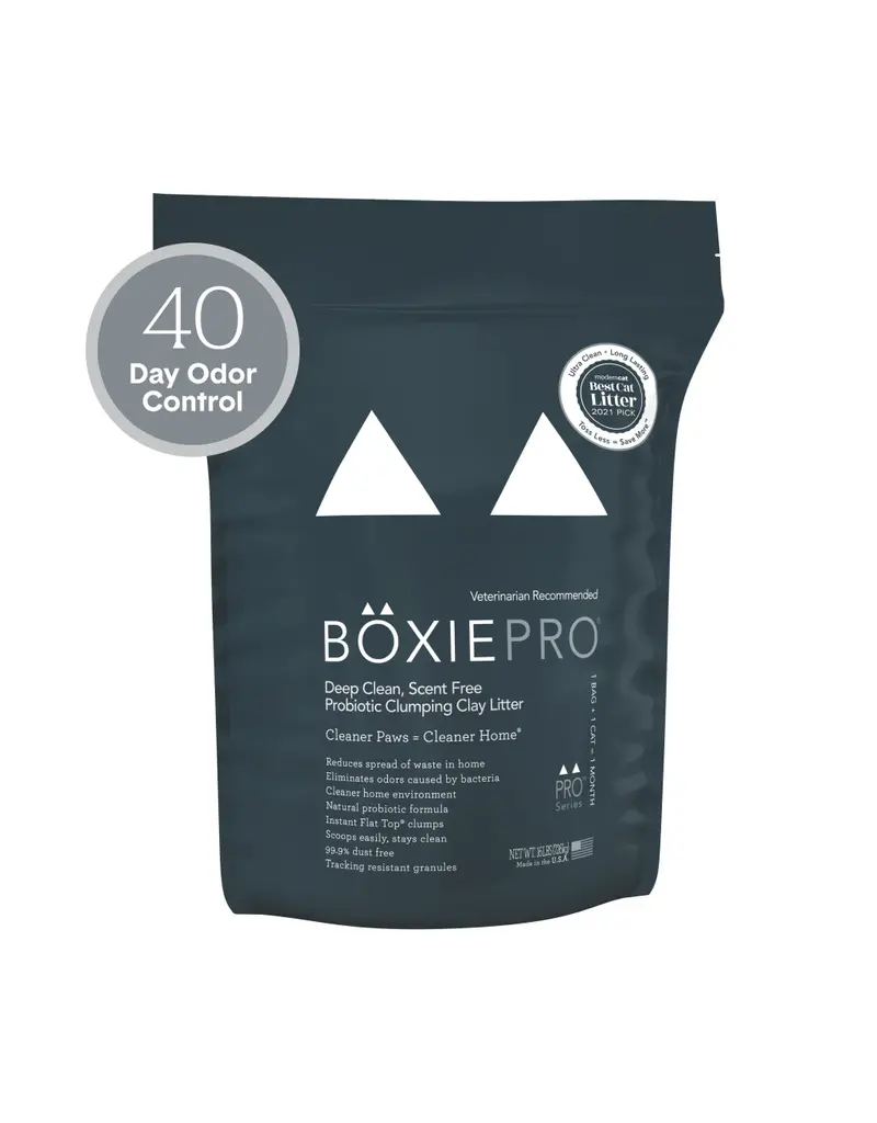 Boxiecat Boxiecat PRO scent free deep clean Probiotic cat litter 16 lb
