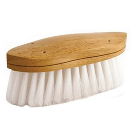 Desert Equestrian Legends Kelso Finish Grooming Brush  White 8.25 In