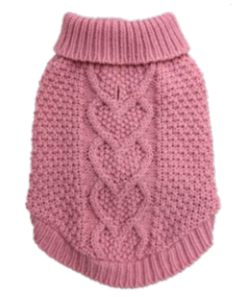 Fashion Pet Fashion Pet Chunky Heart Dog Sweater
