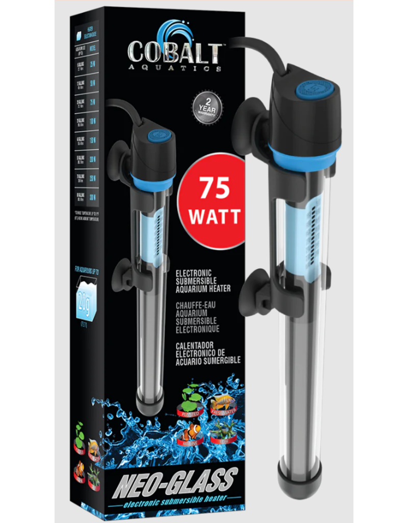 Cobalt Aquatics Cobalt Aquatics Neo Glass Aquarium Heater
