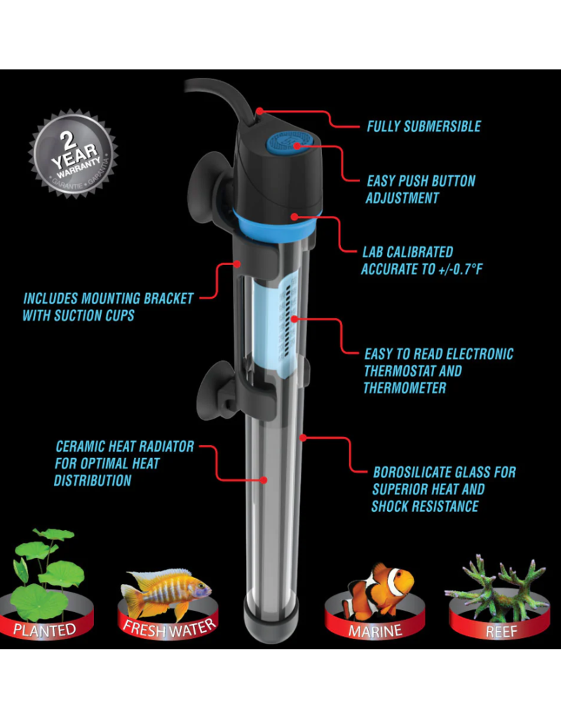 Cobalt Aquatics Cobalt Aquatics Neo Glass Aquarium Heater
