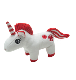 Snugarooz Snugarooz Holiday Pepper Unicorn Dog Toy 7 In