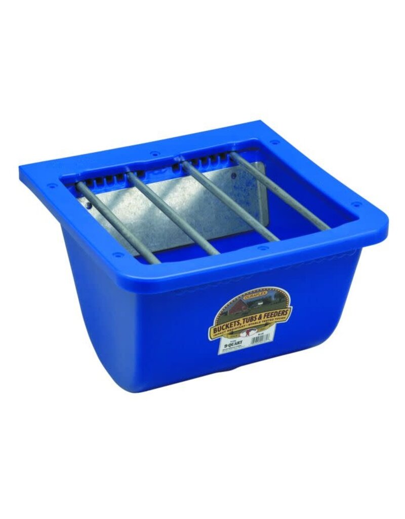 Miller Manufacturing Miller Manufacturing Foal Feeder 9Qt Blue