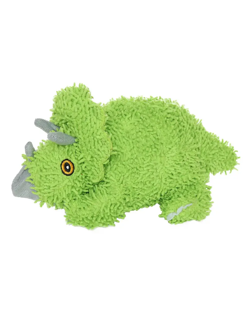 VIP Products Mighty Microfiber Triceratops Durable Dog Toy