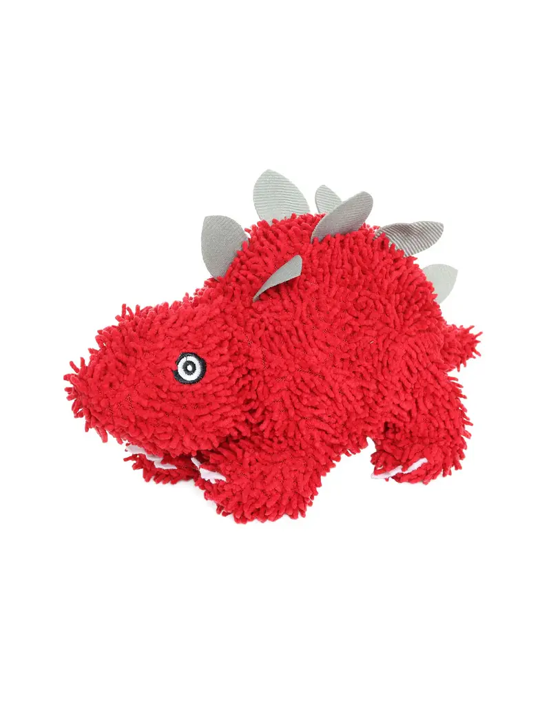 VIP Products Mighty Microfiber Stegosaurus Durable Dog Toy