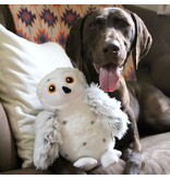 Tall Tails Tall Tails Animated Snow Owl Dog Toy 9 in
