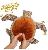 Tall Tails Tall Tails Dog Toy Animated Plush Sea Turtle 10In