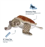 Tall Tails Tall Tails Dog Toy Animated Plush Sea Turtle 10In
