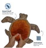 Tall Tails Tall Tails Dog Toy Animated Plush Sea Turtle 10In