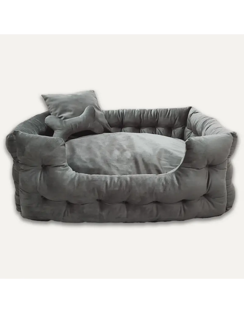 Goo-Eez Goo-Eez Luxury Velour Pet Bed 28 In