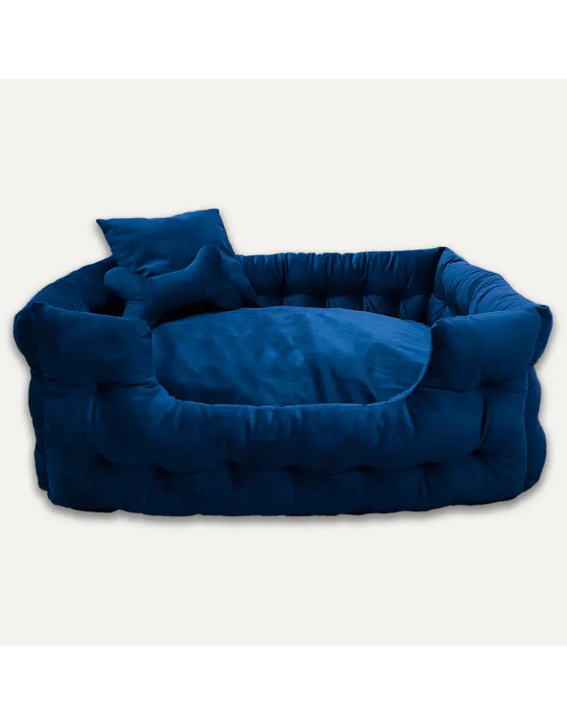 Goo-Eez Goo-Eez Luxury Velour Pet Bed 28 In