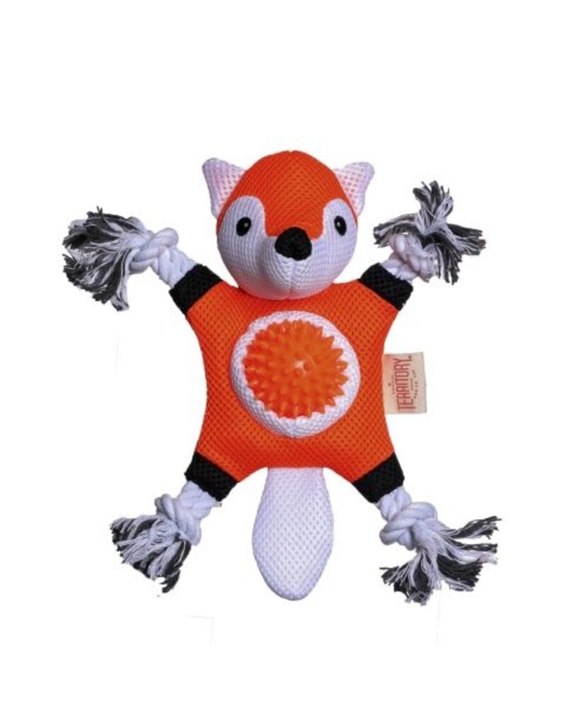 Territory Territory 2 in 1 Dog Toy Fox 10 In
