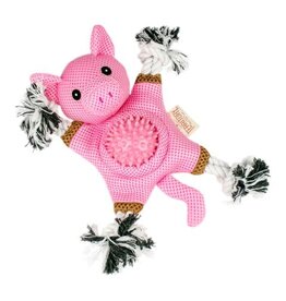 Territory Territory Dog Toy 2 in 1 Pig 10 In